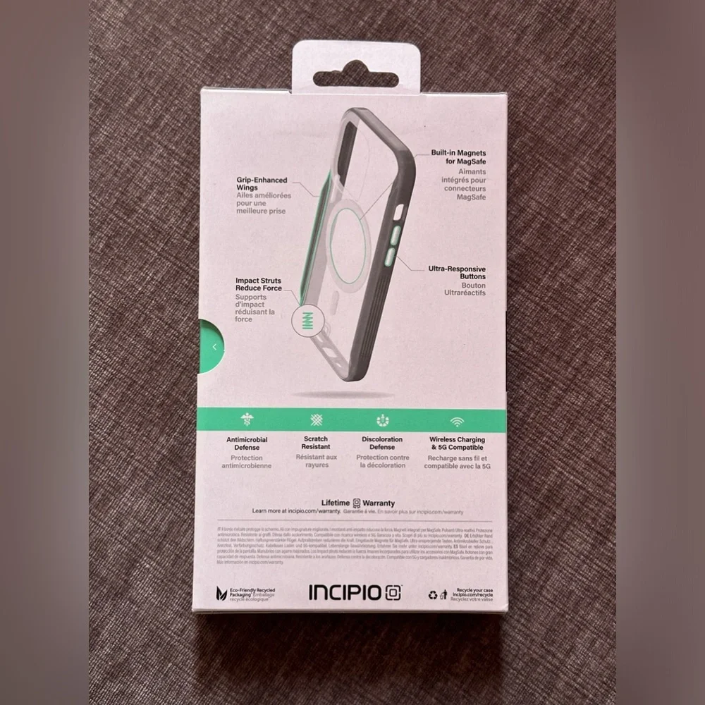 📱Incipio | AeroGrip MagSafe iPhone 14 Pro Case in Misty Lavender | *NEW IN BOX*